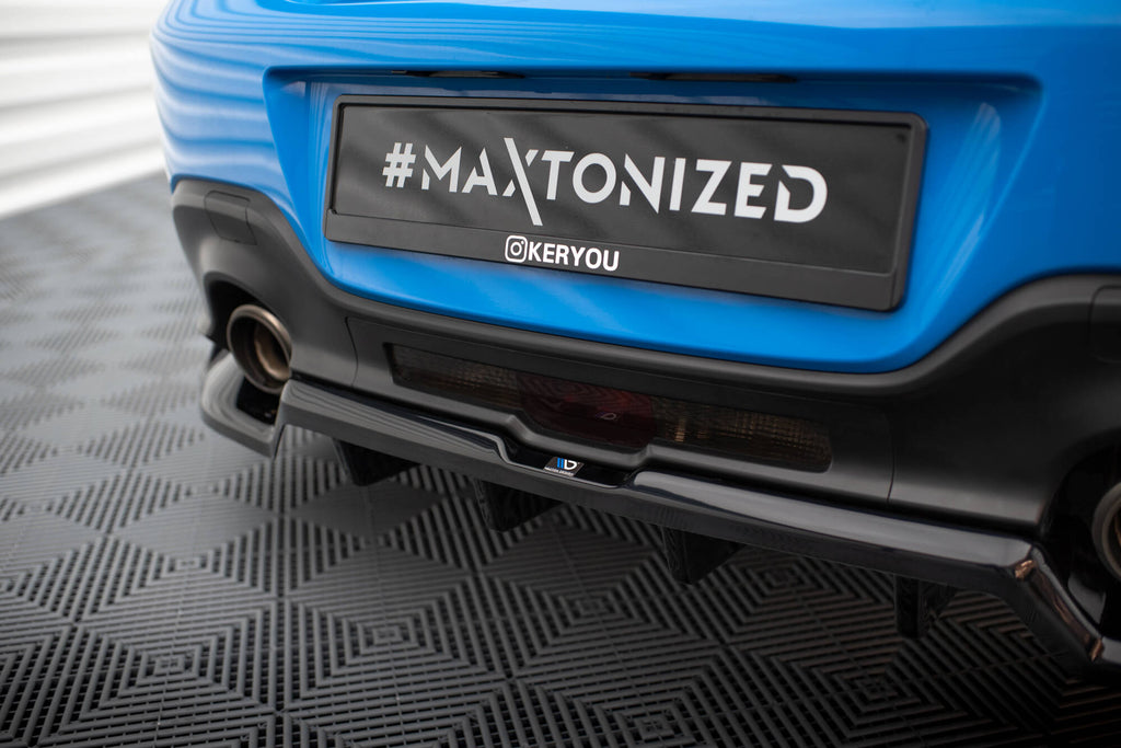 Splitter Posteriore Centrale con Barre Verticali V.1 Toyota GR86 Mk1 Maxton Design