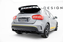 Splitter Posteriore Centrale V.1 con Barre Verticali compatibile con Mercedes-Benz GLA 45 AMG X156 (2014-2017)
