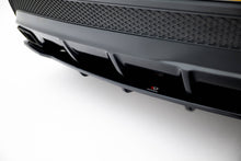Splitter Posteriore Centrale V.1 con Barre Verticali compatibile con Mercedes-Benz GLA 45 AMG X156 (2014-2017)