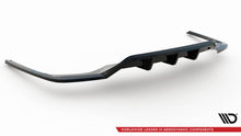 Load image into Gallery viewer, Splitter Posteriore Centrale con Barre Verticali V.2 Audi A4 S-Line B9 Facelift Maxton Design