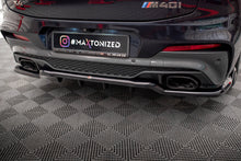 Carica l'immagine nel visualizzatore di Gallery, Splitter Posteriore Centrale con Barre Verticali V.2 BMW X4 M40i G02 Maxton Design