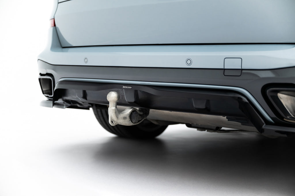 Splitter Posteriore Centrale con Barre Verticali V.2 BMW X5 M-Pack G05 Facelift