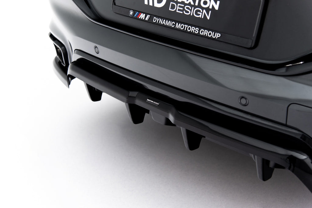 Splitter Posteriore Centrale V.2 BMW X6 M-Pack G06 Facelift
