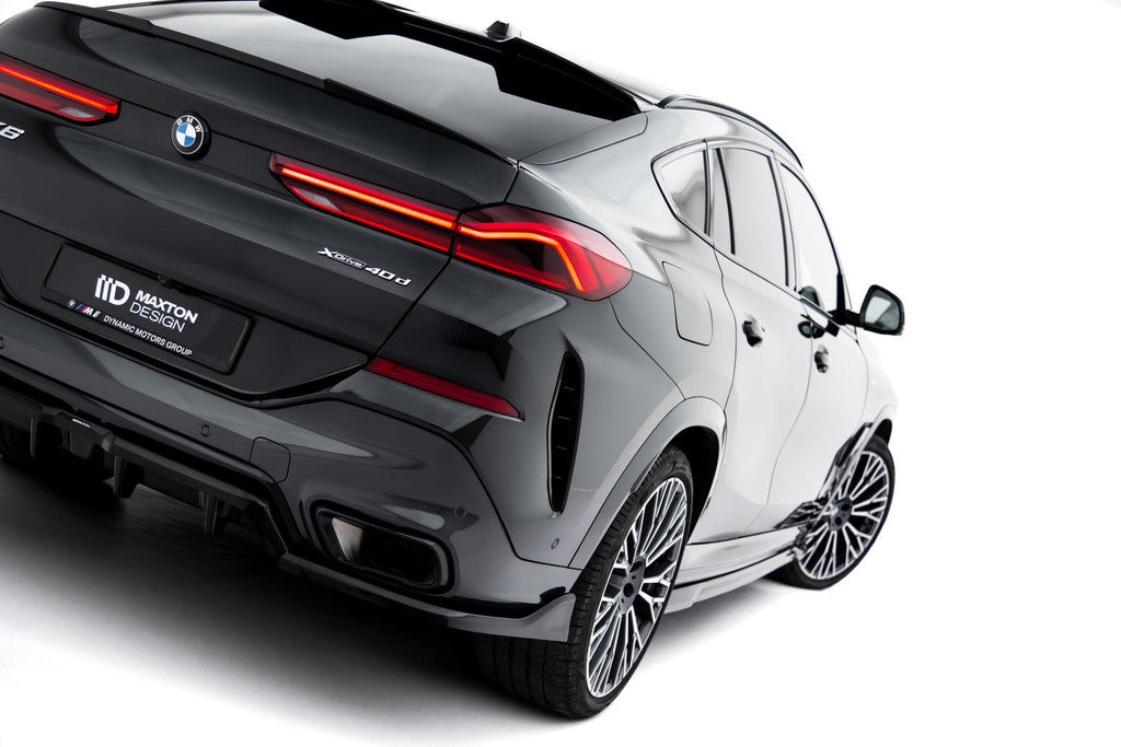 Splitter Posteriore Centrale V.2 BMW X6 M-Pack G06 Facelift