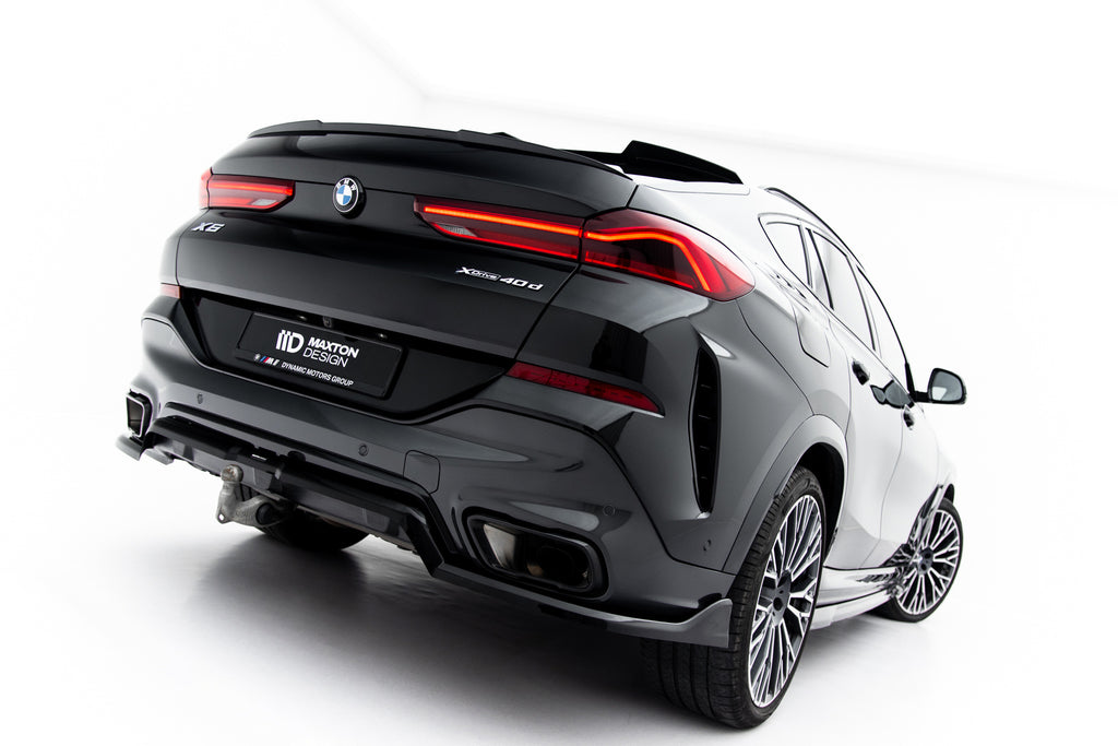 Splitter Posteriore Centrale V.2 BMW X6 M-Pack G06 Facelift