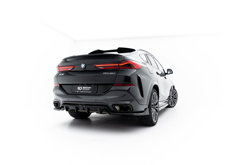 Splitter Posteriore Centrale V.2 BMW X6 M-Pack G06 Facelift