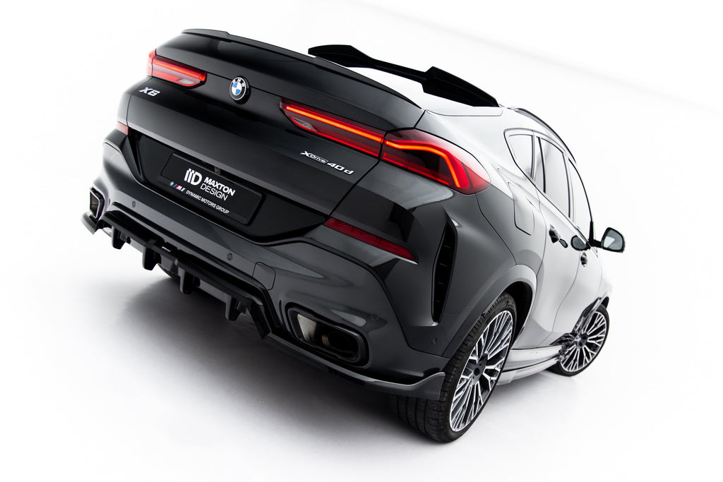 Splitter Posteriore Centrale V.2 BMW X6 M-Pack G06 Facelift