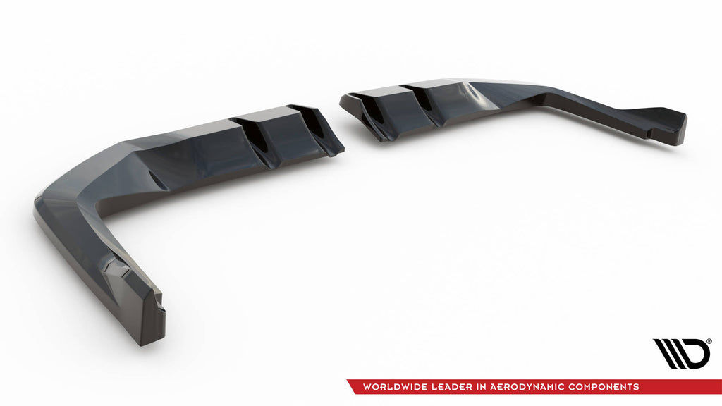 Splitter Posteriore Centrale con Barre Verticali V.2 Maxton Honda Civic Type R Mk11