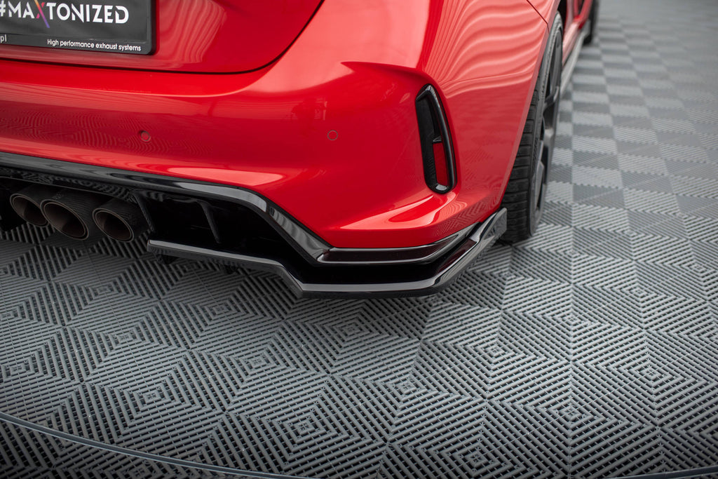 Splitter Posteriore Centrale con Barre Verticali V.2 Maxton Honda Civic Type R Mk11