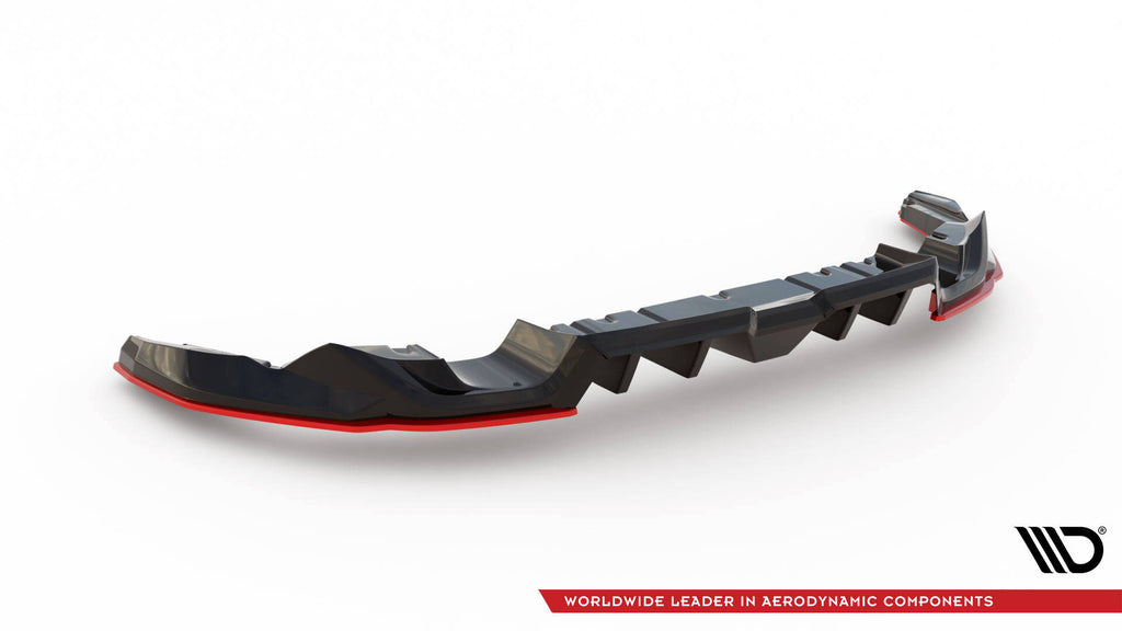 Splitter Posteriore Centrale con Barre Verticali V.2 Toyota GR86 Mk1 Maxton Design