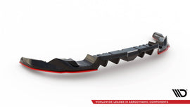 Splitter Posteriore Centrale con Barre Verticali V.2 Toyota GR86 Mk1 Maxton Design