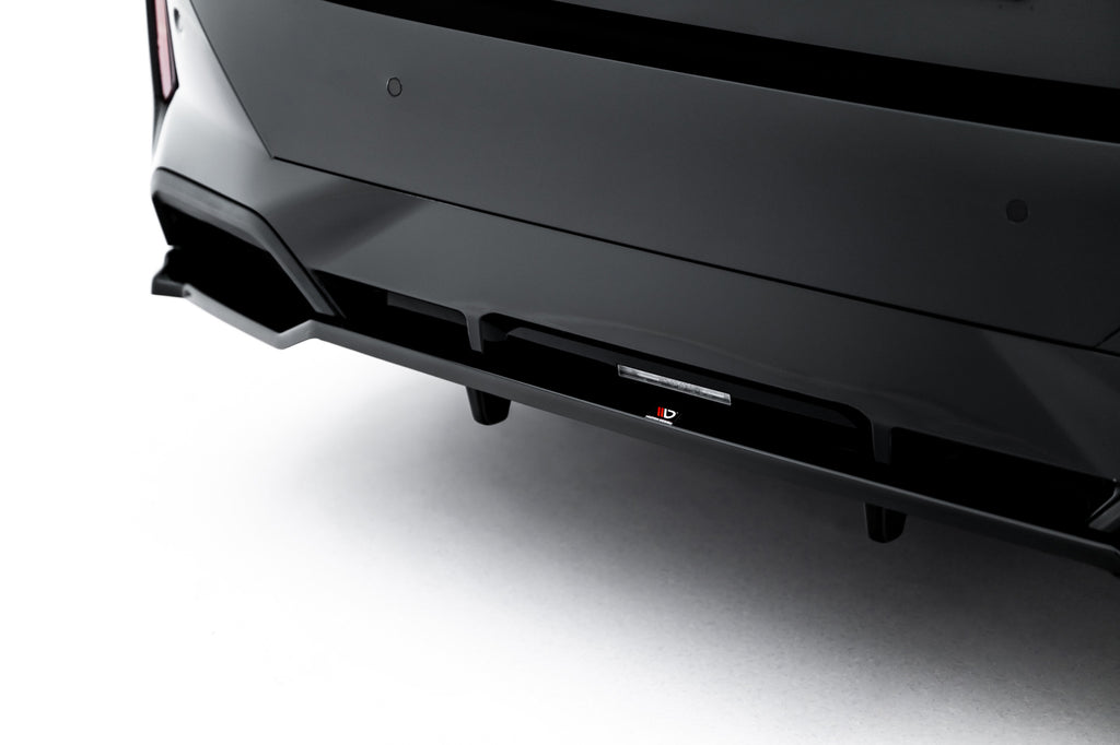 Splitter Posteriore Centrale V.2 con Barre Verticali compatibile con BMW Serie 5 / i5 M-Pack G60 / G61 (2023-)