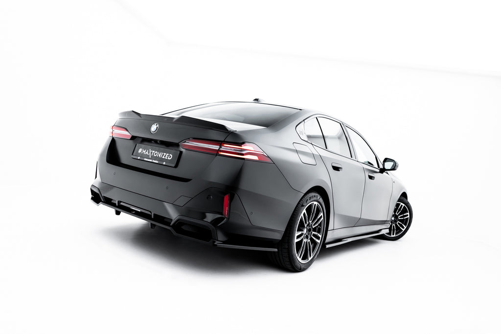 Splitter Posteriore Centrale V.2 con Barre Verticali compatibile con BMW Serie 5 / i5 M-Pack G60 / G61 (2023-)