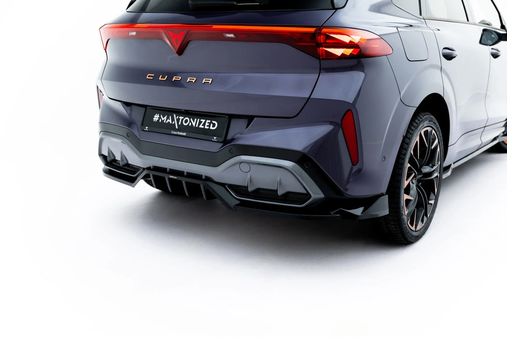 Splitter Posteriore (con barre verticali) V.3 Cupra Terramar Mk1 (Versione con gancio traino)