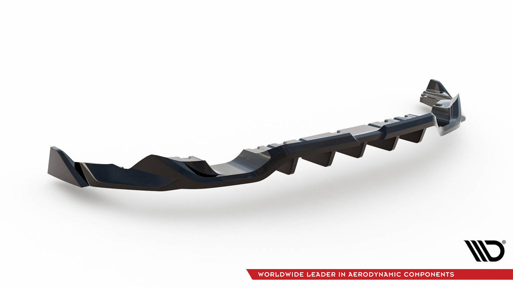 Splitter Posteriore Centrale con Barre Verticali V.3 Toyota GR86 Mk1 Maxton Design