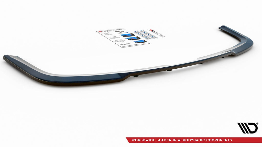 Splitter posteriore con barre verticali Maxton Design VW Caddy Mk4