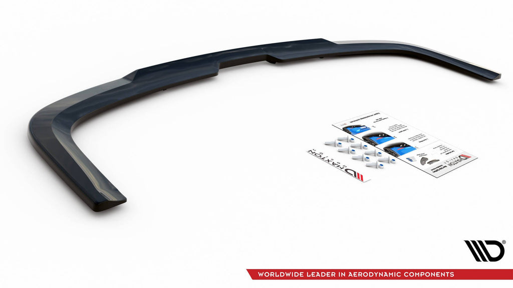 Splitter posteriore centrale VW Caddy Mk4 dettaglio barre verticali