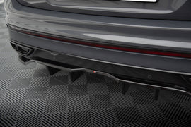 Splitter Posteriore Centrale con Barre Verticali Maxton Design Volkswagen Tiguan R-Line Mk2 Facelift