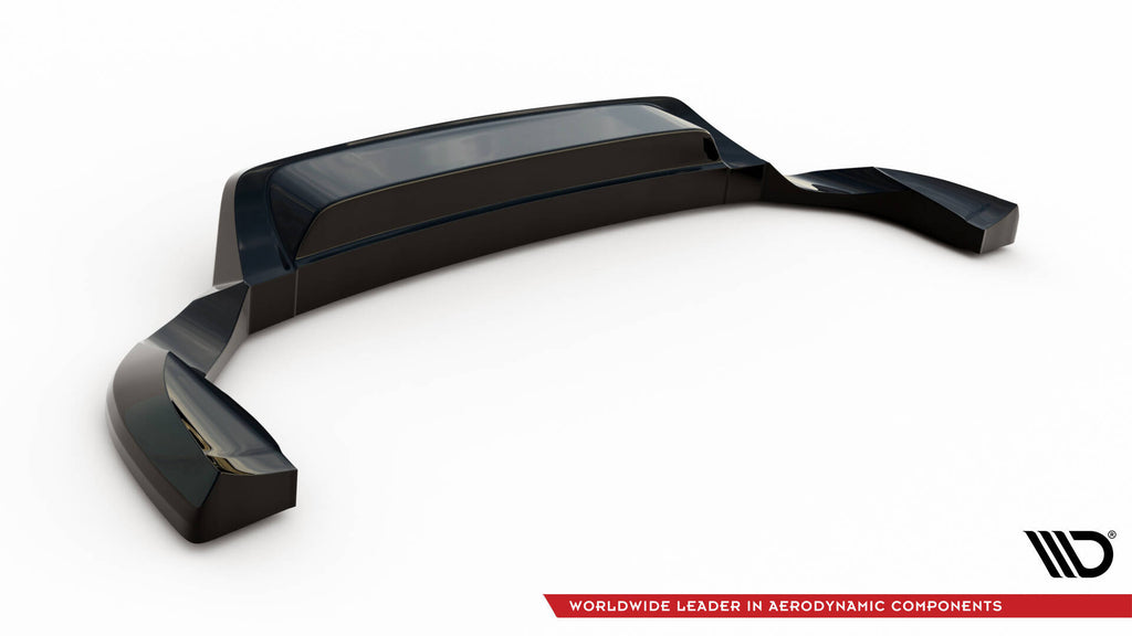 Splitter Posteriore Centrale con Barre Verticali Volkswagen Touareg Mk2 Maxton Design