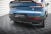 Carica l'immagine nel visualizzatore di Gallery, Splitter Posteriore Centrale con Barre Verticali Volvo C40 Mk1 (2021-)