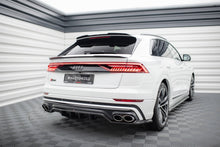 Splitter Posteriore Centrale con Barre Verticali compatibile con Audi SQ8 Mk1 (2019-2023)