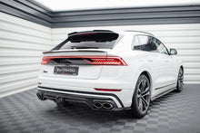 Splitter Posteriore Centrale con Barre Verticali compatibile con Audi SQ8 Mk1 (2019-2023)