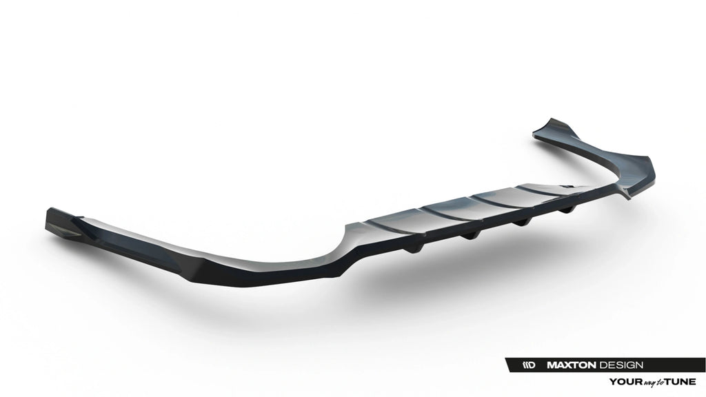 Splitter Posteriore Centrale con Barre Verticali compatibile con Mercedes-Benz E53 AMG W214 (2023-)