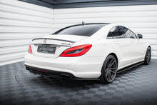 Splitter Posteriore Centrale con Barre Verticali compatibile con Mercedes-Benz CLS AMG-Line C218 (2011-2014)
