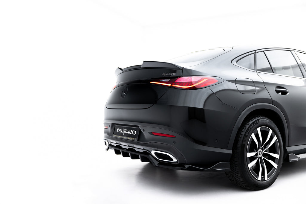 Splitter Posteriore Centrale con Barre Verticali compatibile con Mercedes-Benz GLC Coupe C254 (2022-)