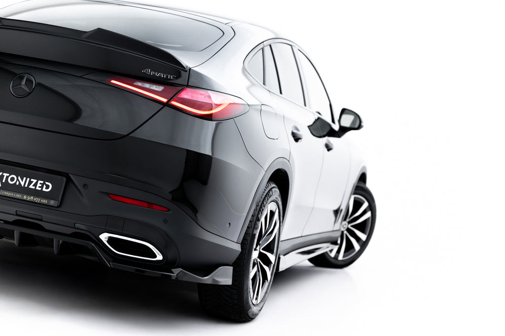 Splitter Posteriore Centrale con Barre Verticali compatibile con Mercedes-Benz GLC Coupe C254 (2022-)