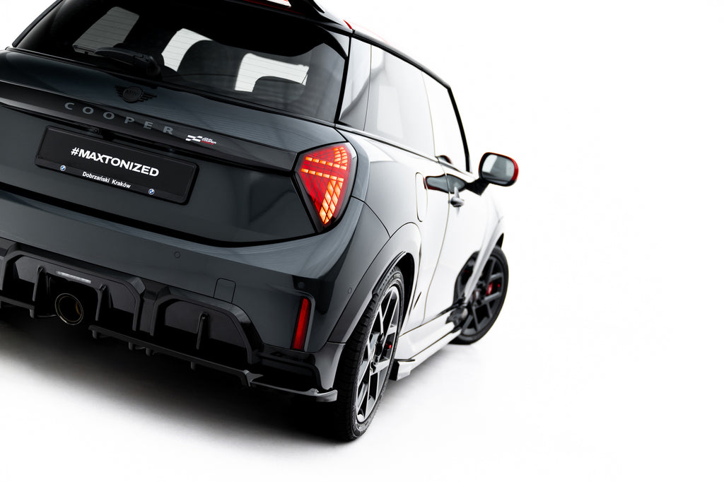 Splitter Posteriore Centrale (con barre verticali) compatibile con Mini Cooper John Cooper Works F65 (2025-)