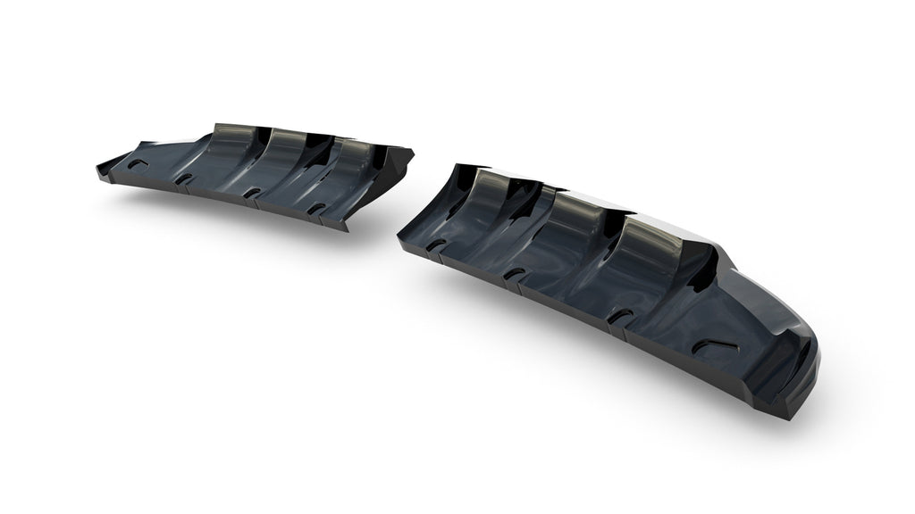 Splitter Posteriore Centrale (con barre verticali) compatibile con Mini Cooper John Cooper Works F65 (2025-)