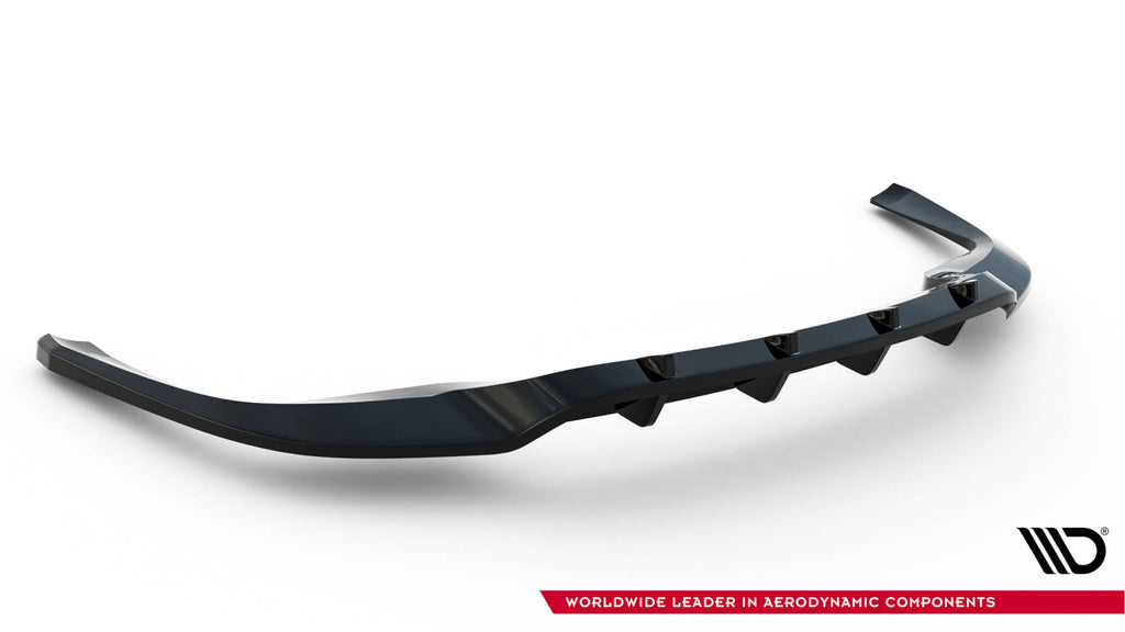 Splitter Posteriore Centrale con Barre Verticali compatibile con Porsche Panamera Turbo S E-Hybrid / E-Hybrid / 4S 971 (2016-2020)