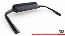 Splitter Posteriore Centrale con Barre Verticali compatibile con Volvo V90 / S90 R-Design Mk2 (2016-2020)
