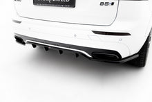 Splitter Posteriore Centrale con Barre Verticali compatibile con Volvo XC60 Mk2 R-Design Mk2 (2017-2021)