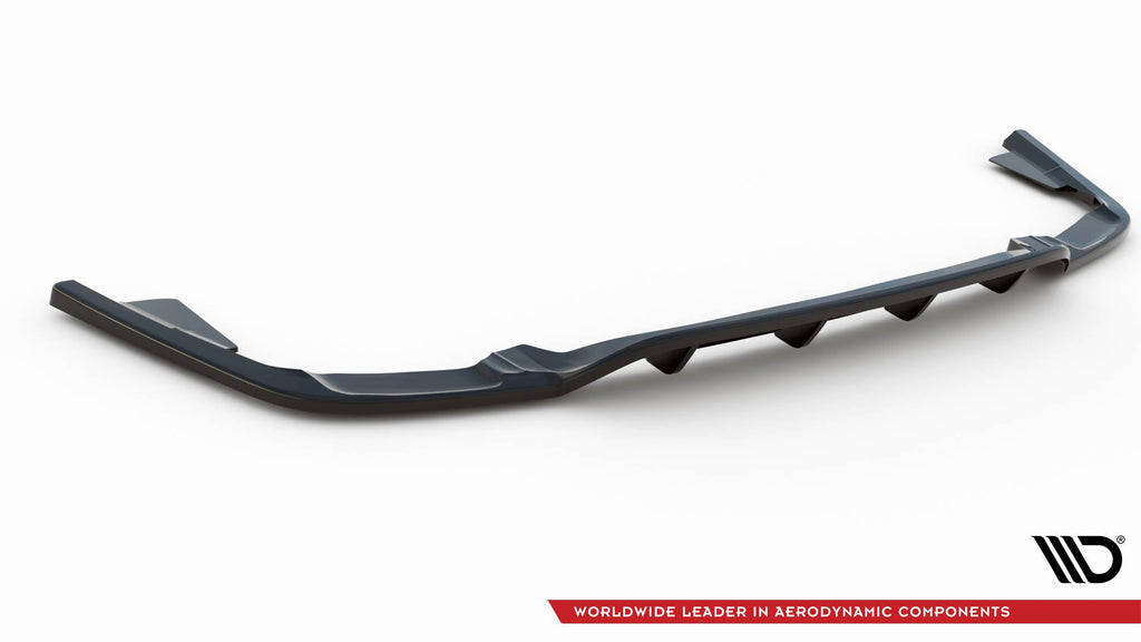 Splitter Posteriore Centrale con Barre Verticali compatibile con Volvo XC60 Mk2 R-Design Mk2 (2017-2021)