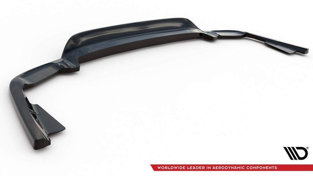 Splitter Posteriore Centrale con Barre Verticali compatibile con Volvo XC60 Mk2 R-Design Mk2 (2017-2021)