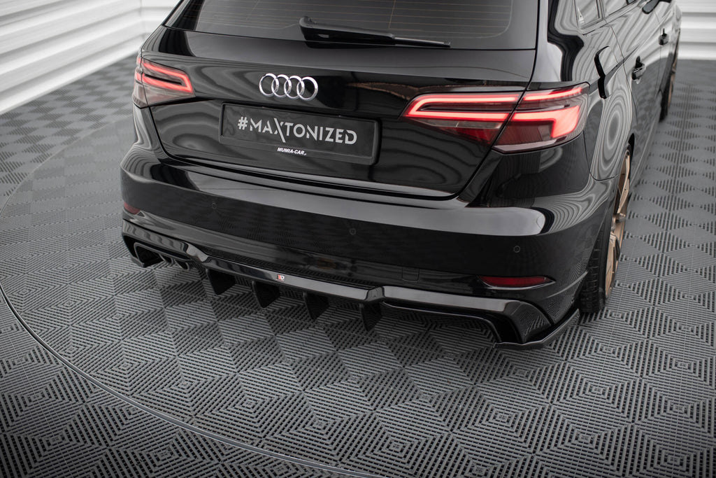 Diffusore Posteriore Audi A3 S-Line Sportback 8V Facelift Maxton Design