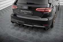 Carica l'immagine nel visualizzatore di Gallery, Diffusore Posteriore Audi A3 S-Line Sportback 8V Facelift Maxton Design
