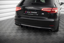 Carica l'immagine nel visualizzatore di Gallery, Diffusore Posteriore per Doppio Scarico su un Lato Audi A3 Sportback 8V Facelift