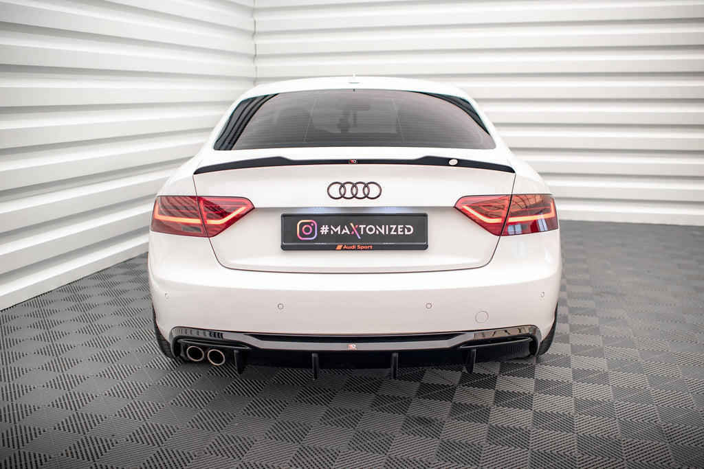 Diffusore Posteriore Audi A5 Coupé 8T Facelift (Versione con doppio scarico su un lato)