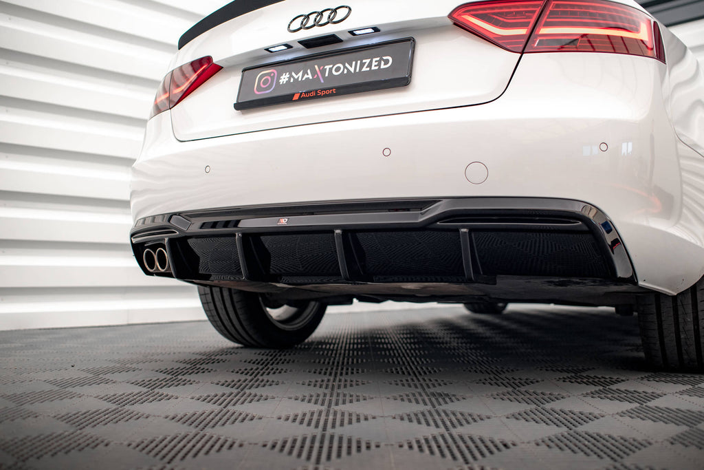 Diffusore Posteriore Audi A5 Coupé 8T Facelift (Versione con doppio scarico su un lato)