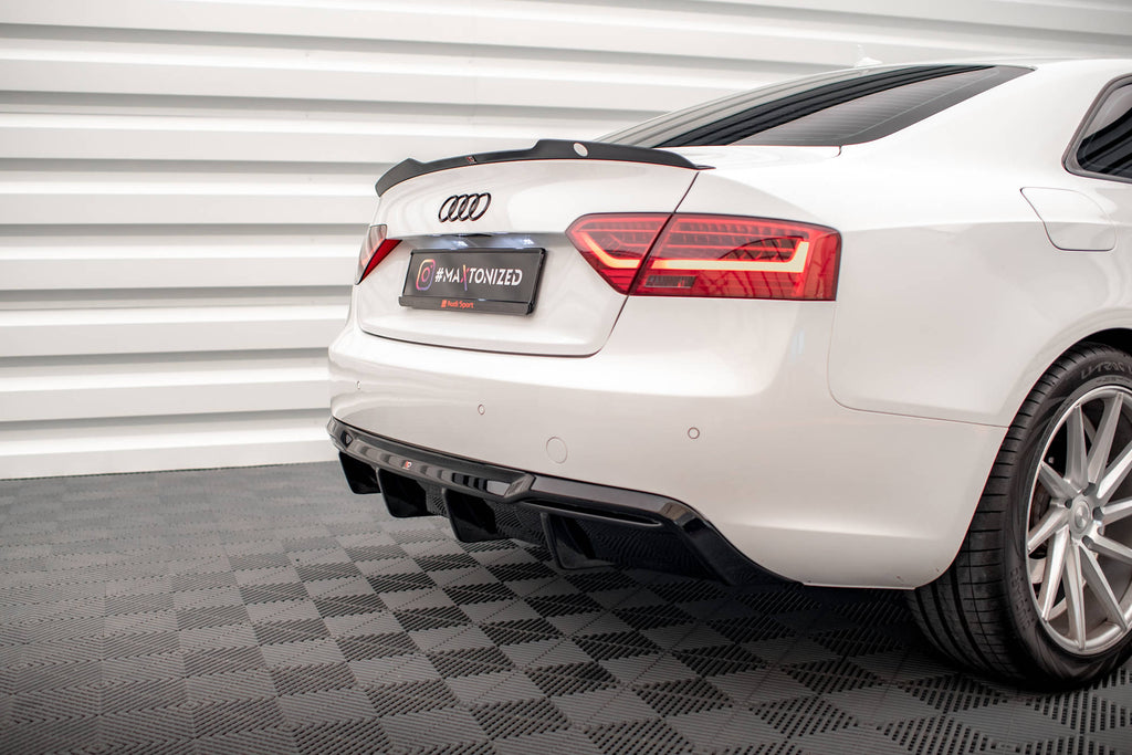 Diffusore Posteriore Audi A5 Coupé 8T Facelift (Versione con doppio scarico su un lato)