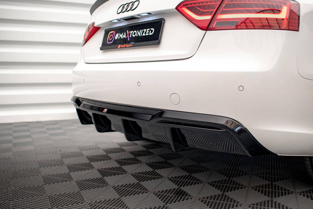 Diffusore Posteriore Audi A5 Coupé 8T Facelift (Versione con doppio scarico su un lato)
