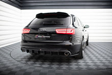 Carica l'immagine nel visualizzatore di Gallery, Diffusore Posteriore Audi A6 Berlina / Avant C7 con Scarichi Singoli su Entrambi i Lati