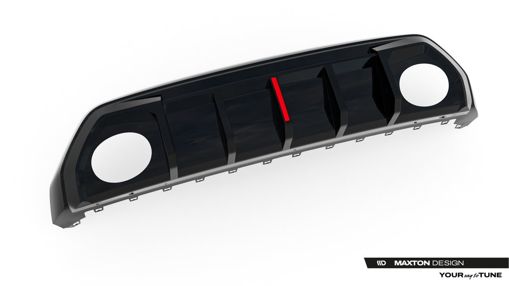 Diffusore Posteriore Audi RS3 8Y Sportback 8Y Facelift (Versione con catadiottro originale)