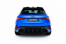 Diffusore Posteriore Audi RS3 8Y Sportback 8Y Facelift (Versione con catadiottro originale)