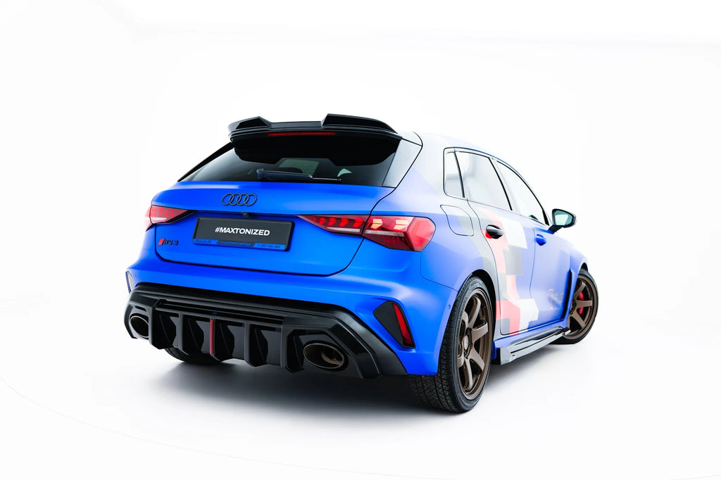 Diffusore Posteriore Audi RS3 8Y Sportback 8Y Facelift (Versione con catadiottro originale)