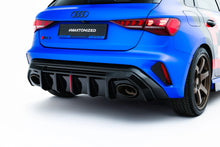 Load image into Gallery viewer, Diffusore Posteriore Audi RS3 8Y Sportback 8Y Facelift (Versione con catadiottro originale)