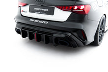 Load image into Gallery viewer, Diffusore Posteriore Audi RS3 8Y Sportback 8Y Facelift (Versione con catadiottro originale)